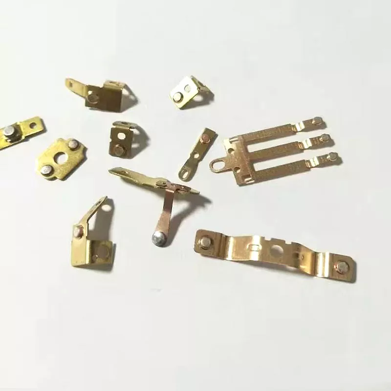Посеребренная контактная пружина
